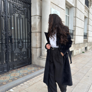 Pantalon noir tailleur
