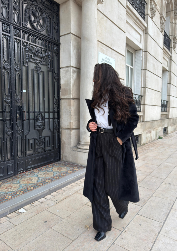 Pantalon noir tailleur