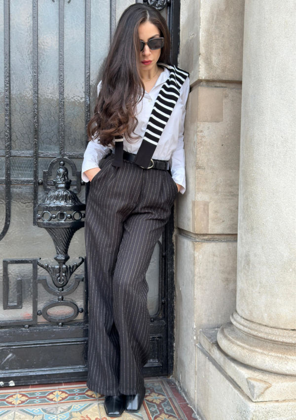 Pantalon noir tailleur – Image 3