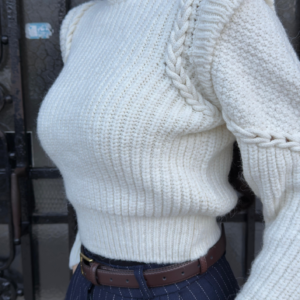 Pull écru