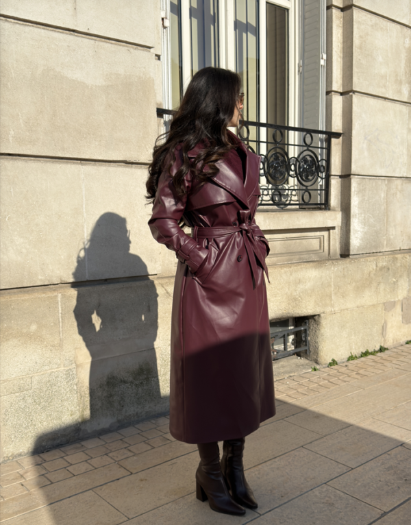 Trench Coat cerise