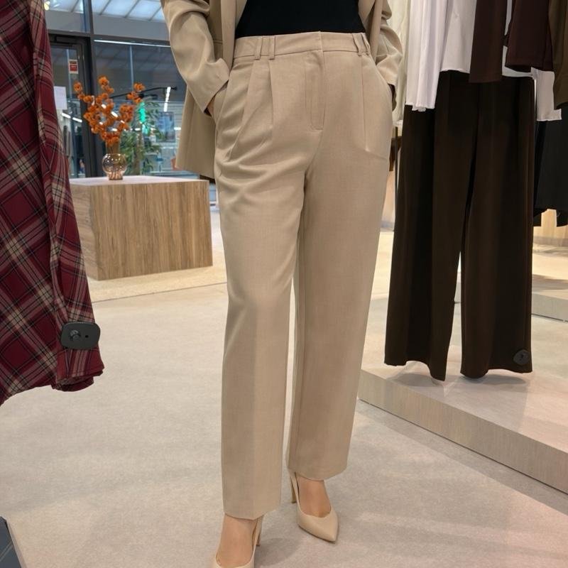 Pantalon droit | Beige (34-40) – Image 2
