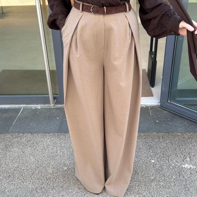 Pantalon ballon large avec ceinture (T36-42)