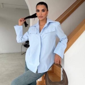 Chemise à épaulettes (T36-40)