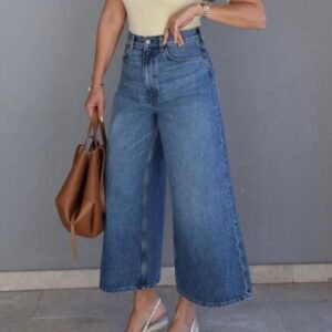 Jean jupe culotte (T34-42)