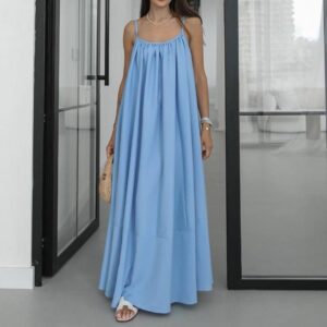 Robe fluide à rayures