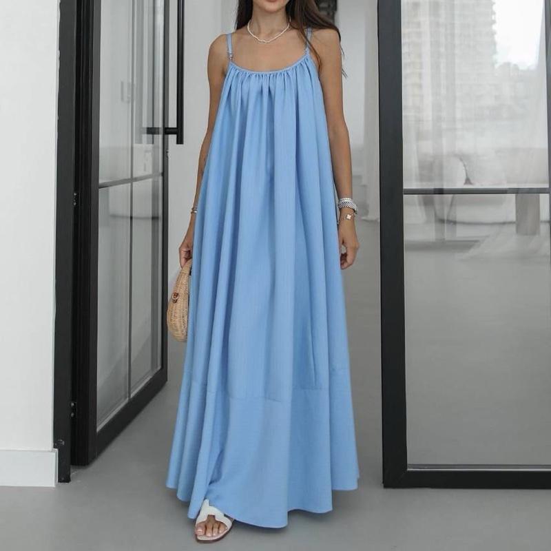 Robe fluide à rayures