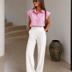Chemise sans manches (T36-40)