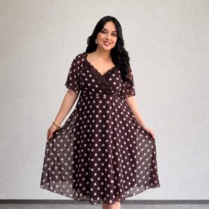 Robe à pois (T42-50)