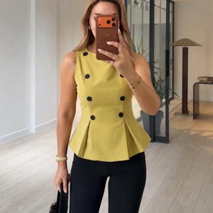 Blouse sans manches (T36-42)