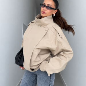 Bomber beige imperméable
