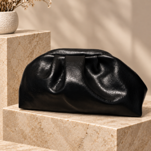 Pochette souple effet cuir